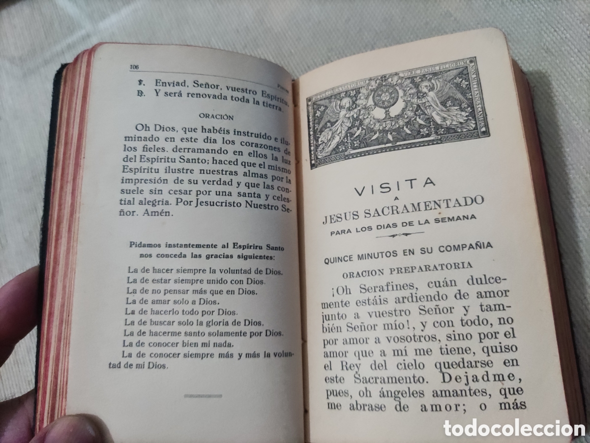 Libros antiguos: Devocionario Carmelitano. - Foto 7
