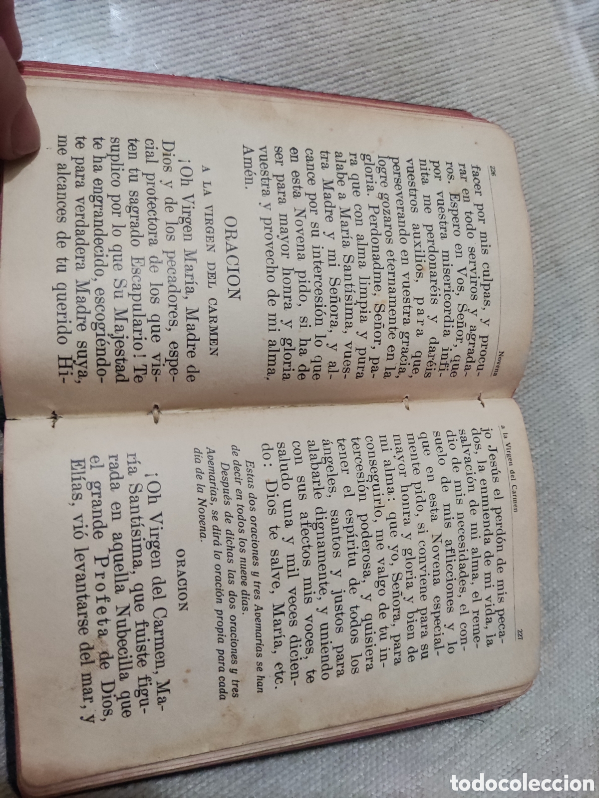 Libros antiguos: Devocionario Carmelitano. - Foto 8
