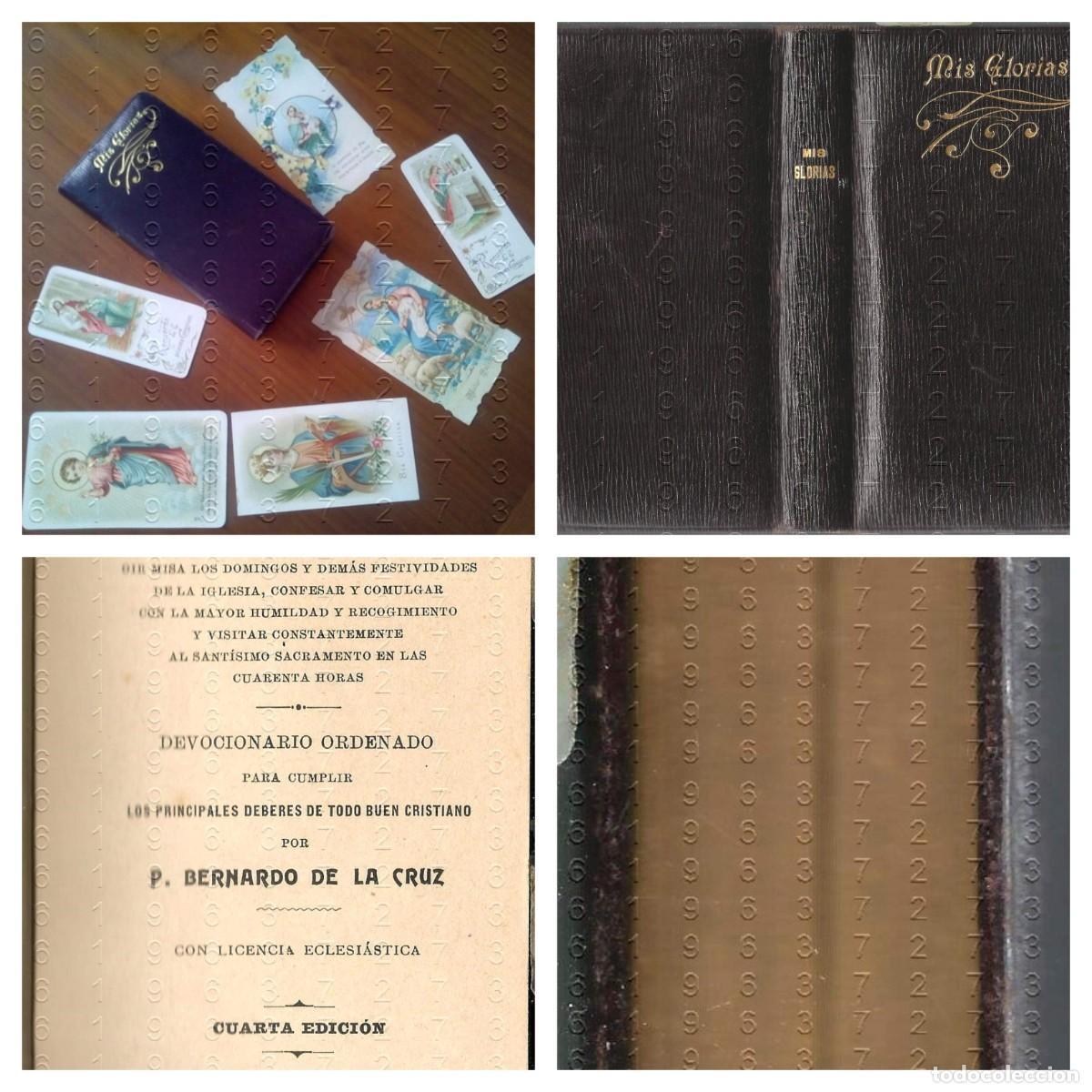 Libros antiguos: 1905 MISAL DEVOCIONARIO PIEL Y ORO TODO LO QUE VES BERNARDO DE LA CRUZ MODERNISTA U81
