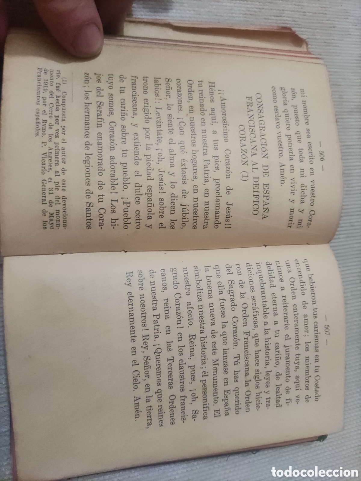 Libros antiguos: Vamos Tras El... Devocionario. - Foto 15