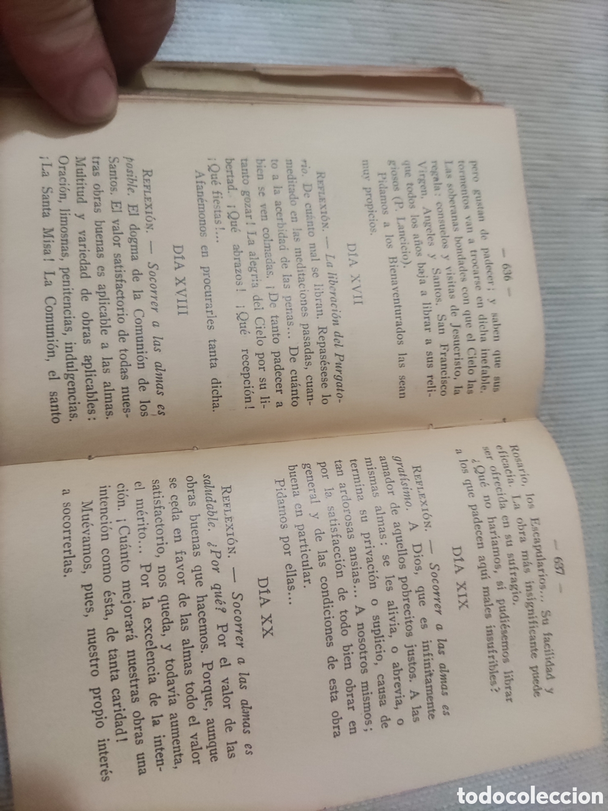 Libros antiguos: Vamos Tras El... Devocionario. - Foto 17