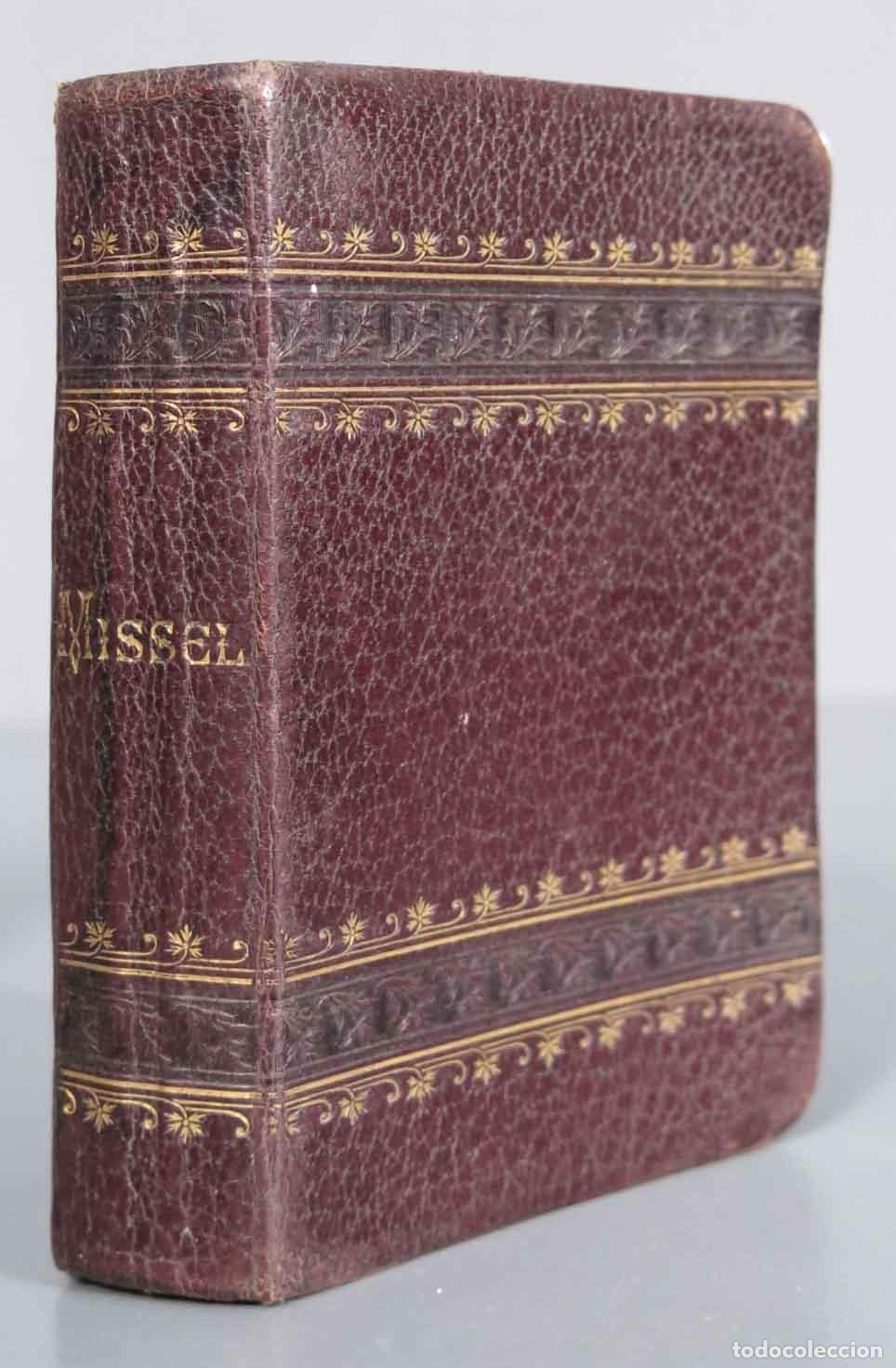 Libros antiguos: MISSEL ROMAIN. 1899 - Foto 1
