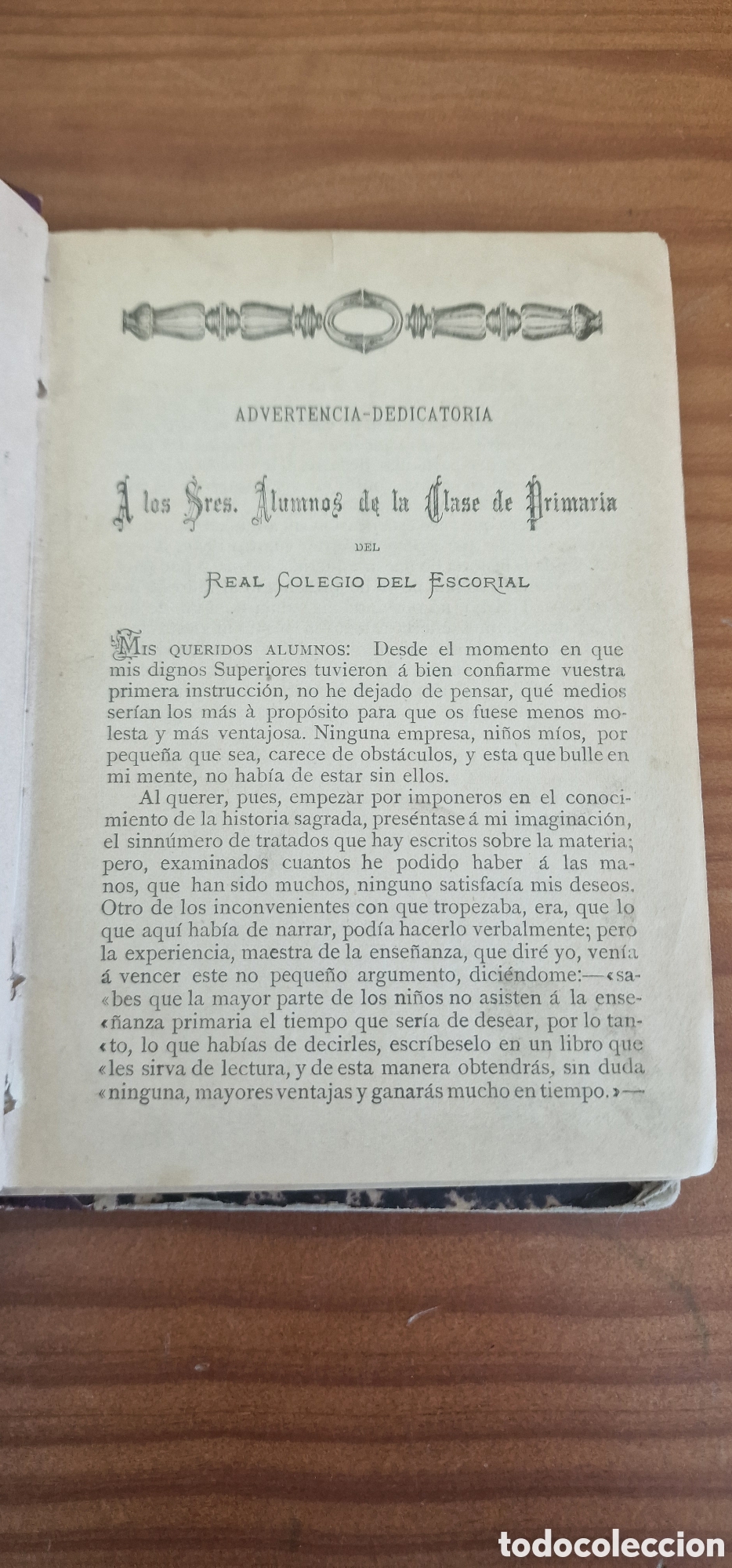 Libros antiguos: Compendio de la historia sagrada - Foto 4