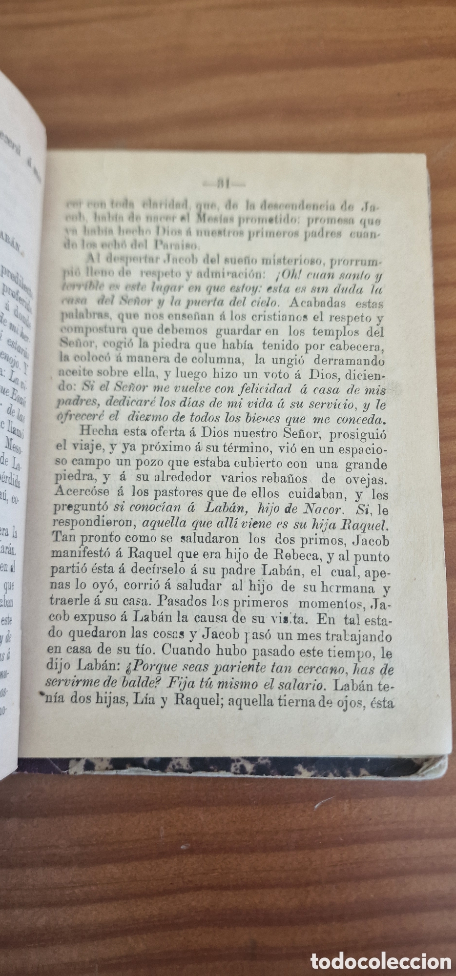 Libros antiguos: Compendio de la historia sagrada - Foto 5