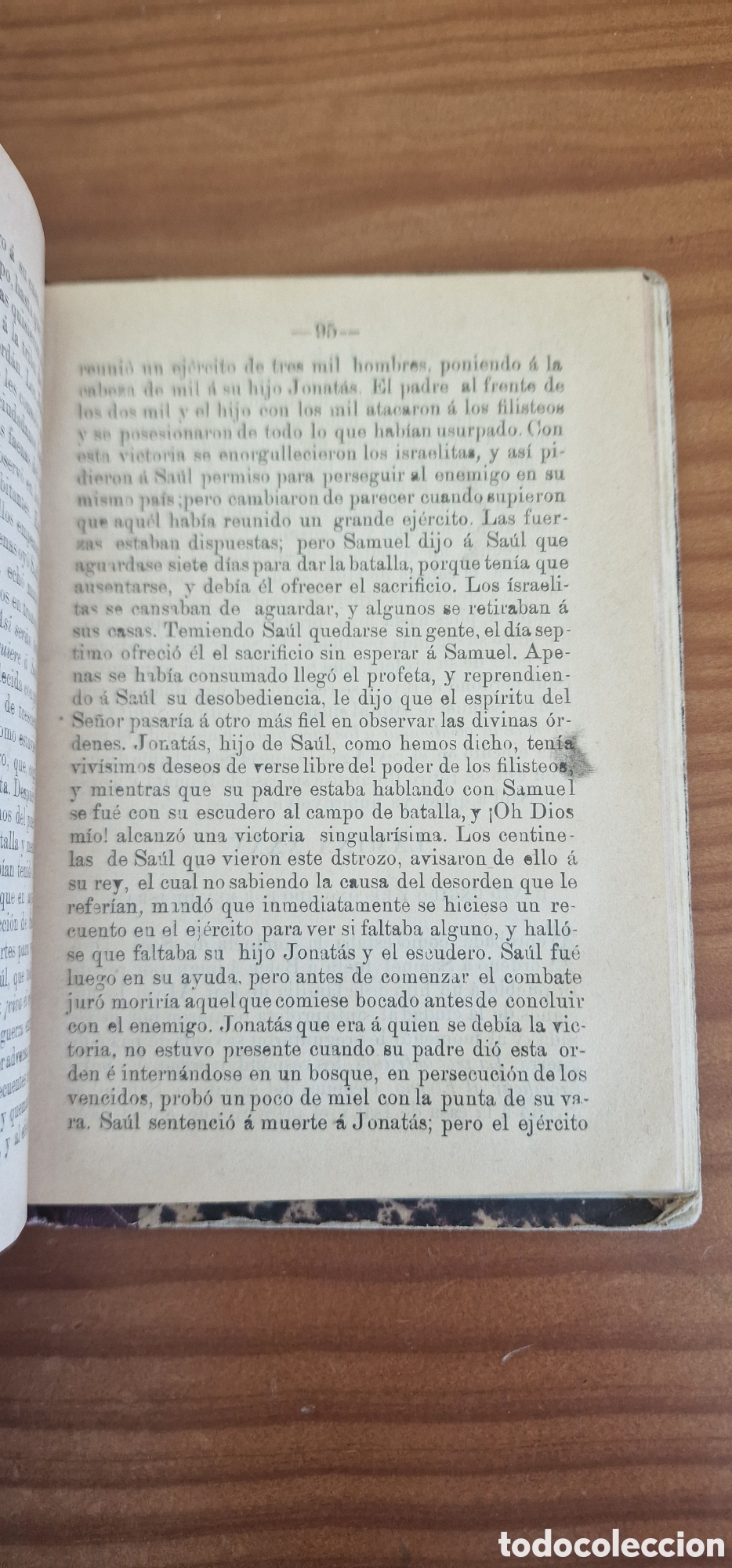 Libros antiguos: Compendio de la historia sagrada - Foto 6