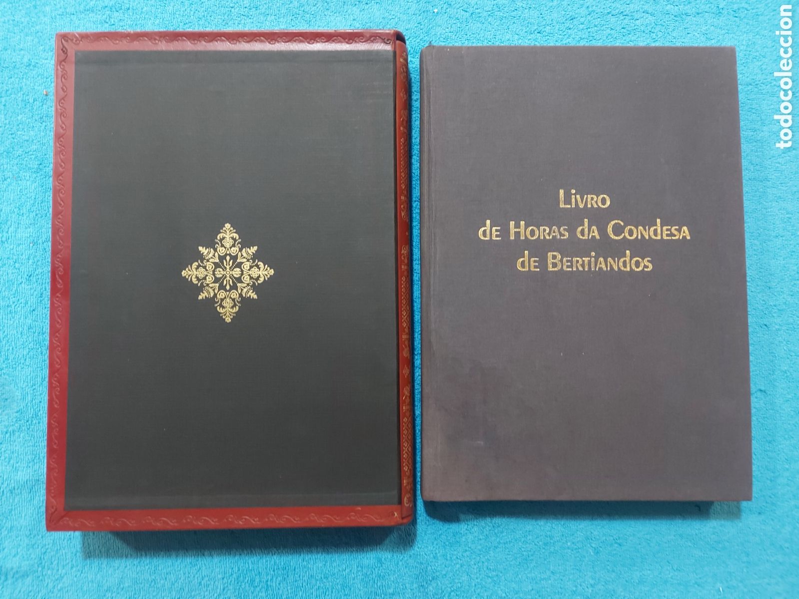Libros antiguos: Libro de horas de la condesa de Bertiandos, facsimil. - Foto 1