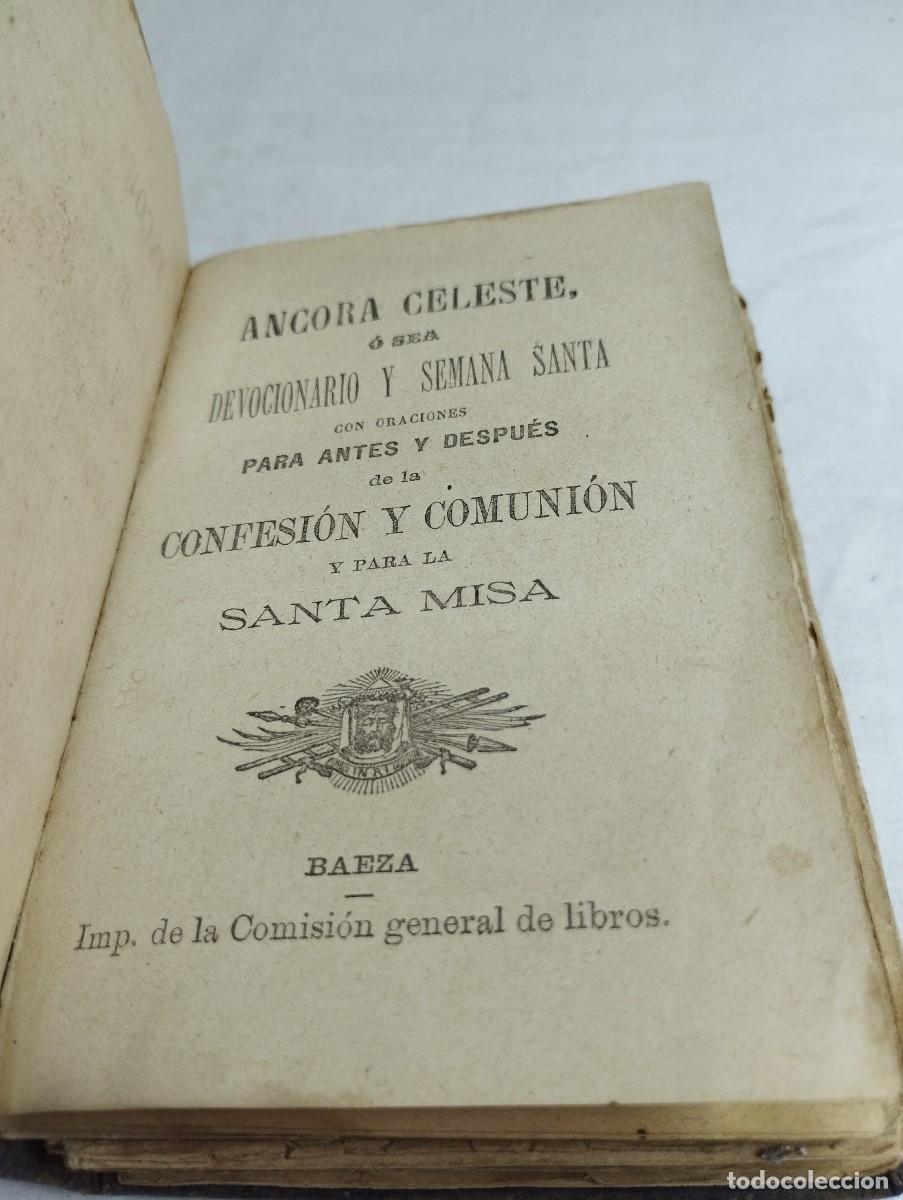 Libros antiguos: Ancora celeste. Imp. De la comisi&oacute;n general de libros - Foto 2