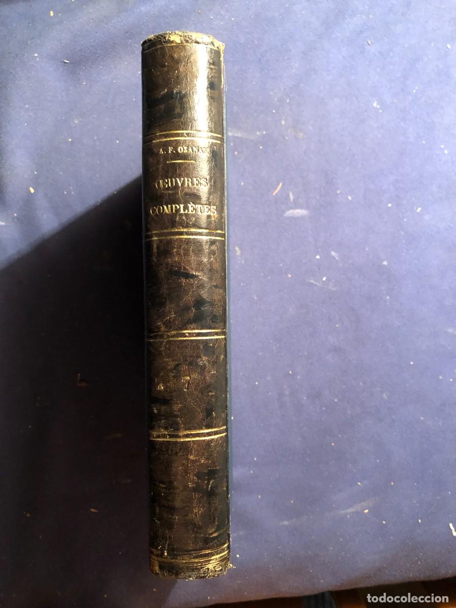 Livres anciens: A.F. OZANAM : - M&Eacute;LANGES (OEUVRES COMPLETES. TOME VII) - (1859)