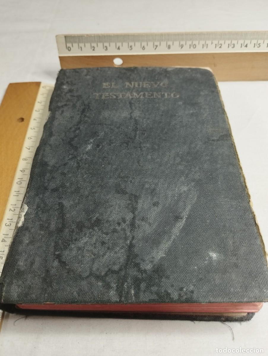 Libros antiguos: El nuevo testamento. - Foto 1