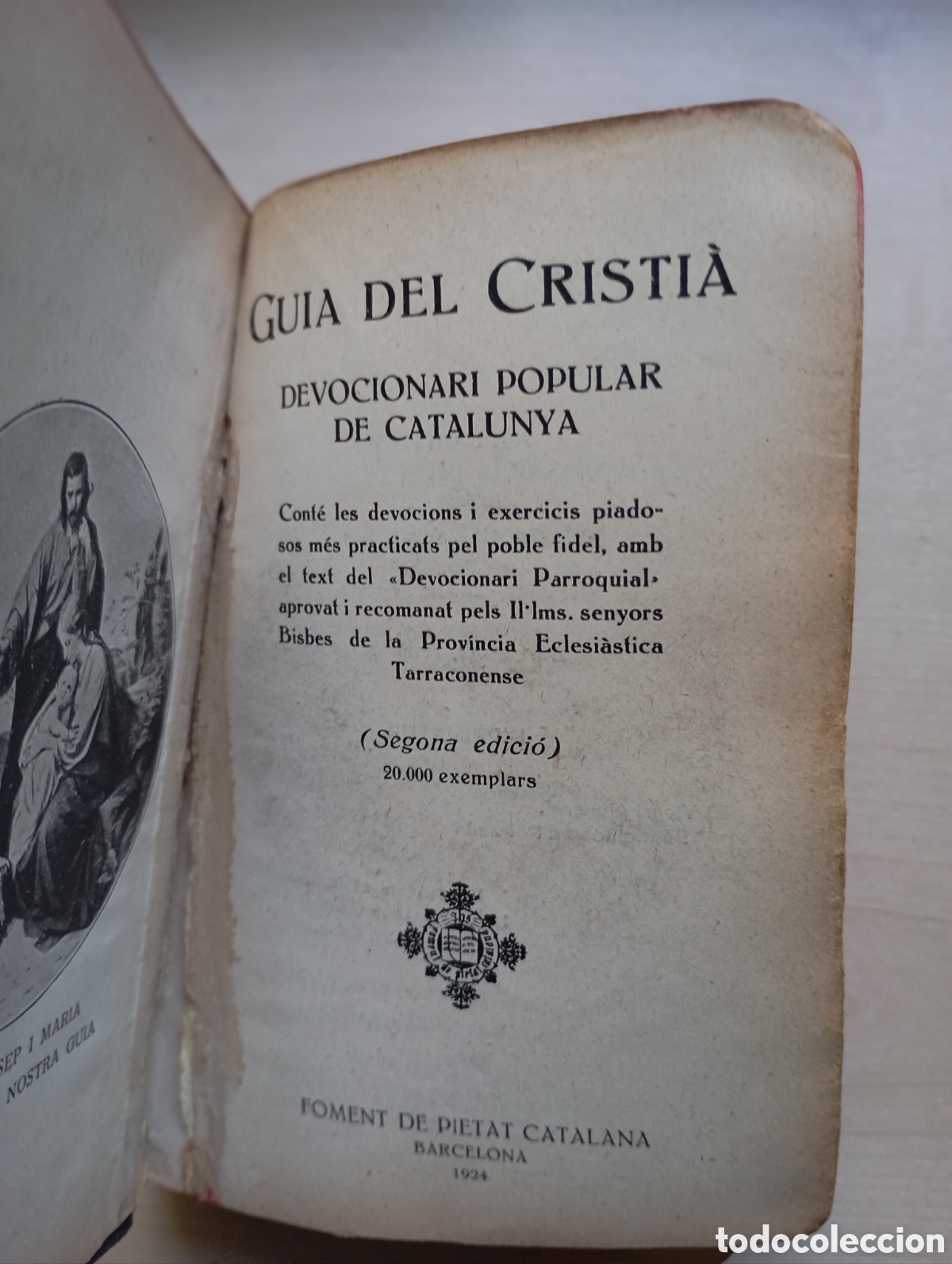 Libros antiguos: Guia del cristi&agrave;, 1924 - Foto 2