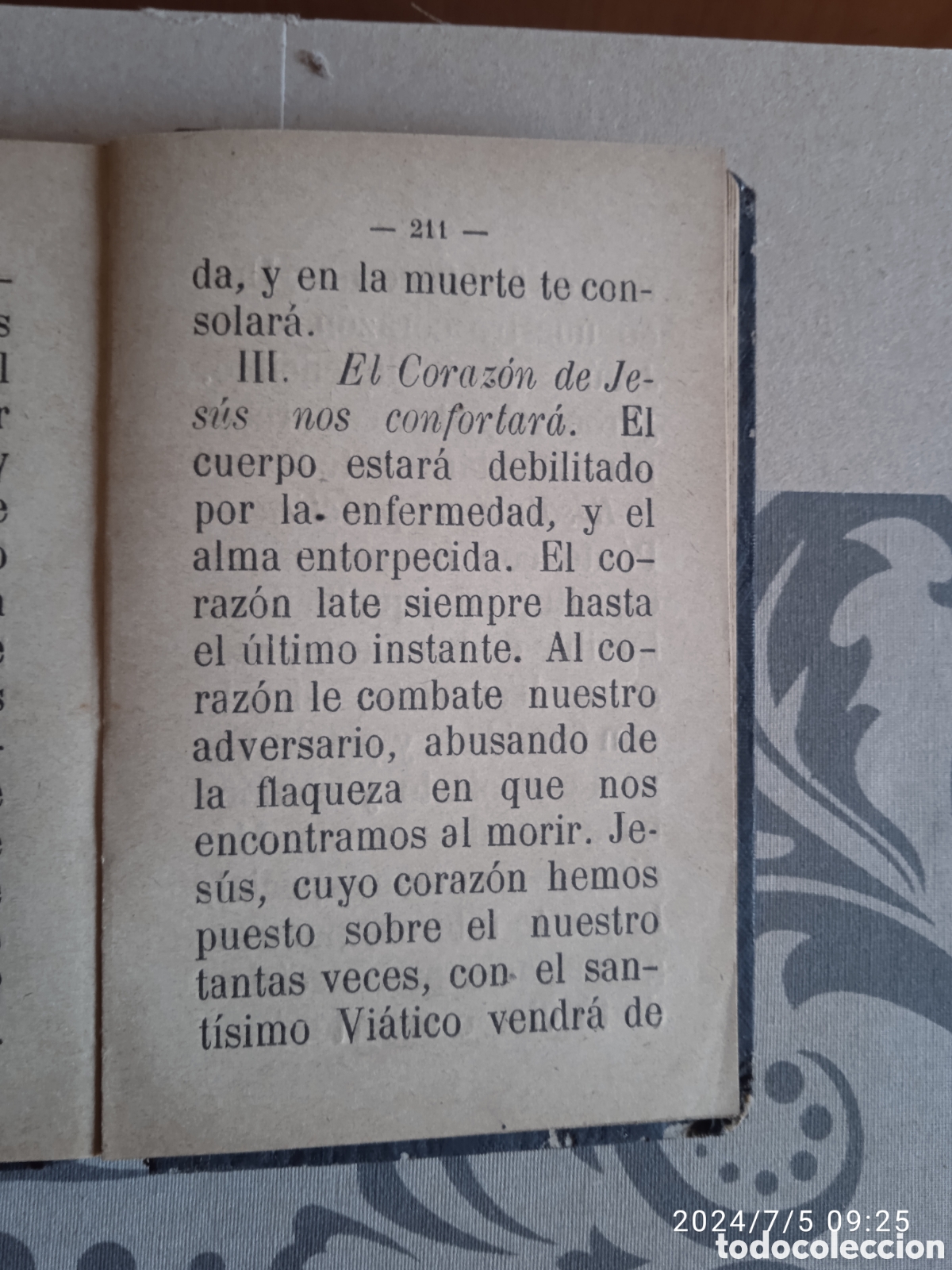 Libros antiguos: Mes de Junio. Libro religioso antiguo - Foto 3