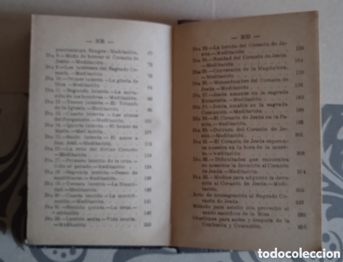 Libros antiguos: Mes de Junio. Libro religioso antiguo - Foto 7