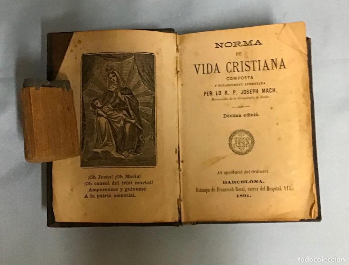 Libros antiguos: LOTE DE LIBROS RELIGIOSOS DE S. XIX - Foto 10