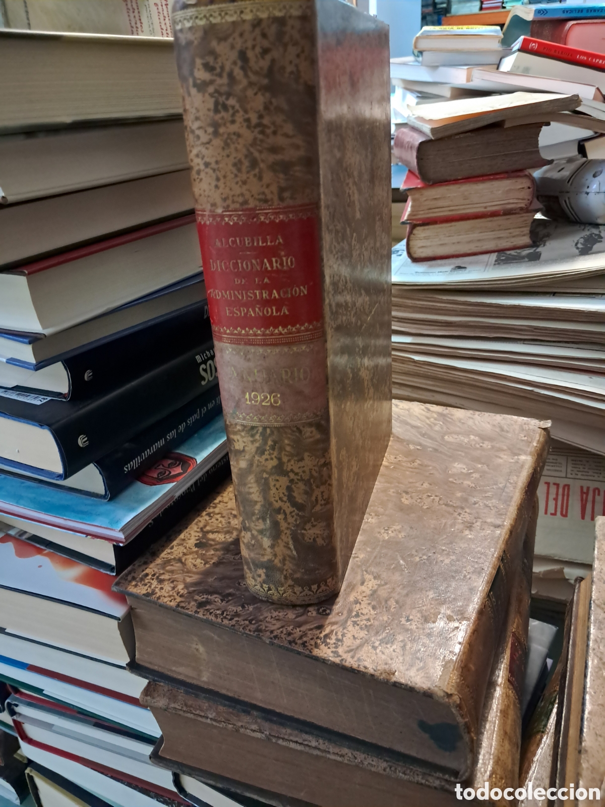 Libri antichi: Alcubilla, Diccionario de la administraci&oacute;n espa&ntilde;ola, anuario 1926