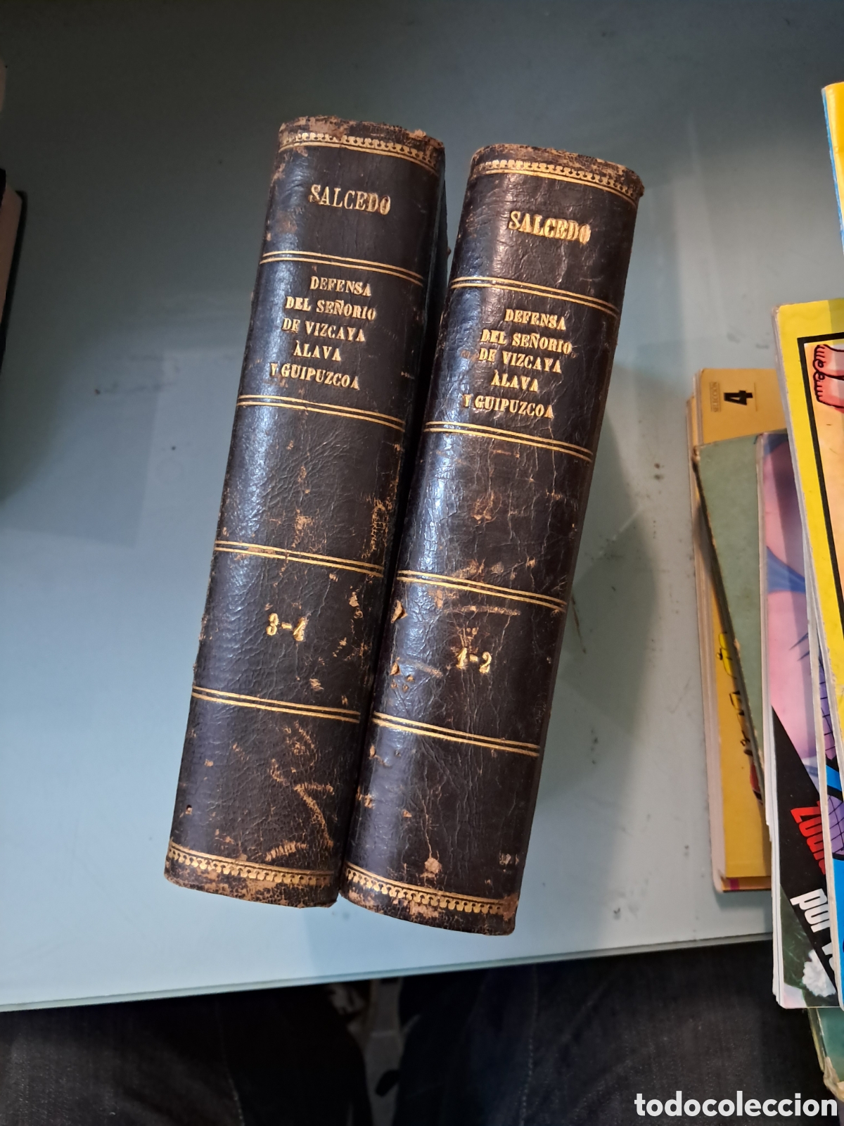 Libri antichi: Defensa del Se&ntilde;or&iacute;o de Vizcaya, &Aacute;lava, Guip&uacute;zcoa, Pedro Novia Salcedo, 1854