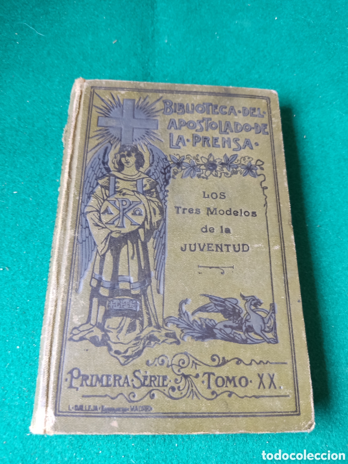 Libros antiguos: Libro Los tres modelos de la juventud - Foto 1