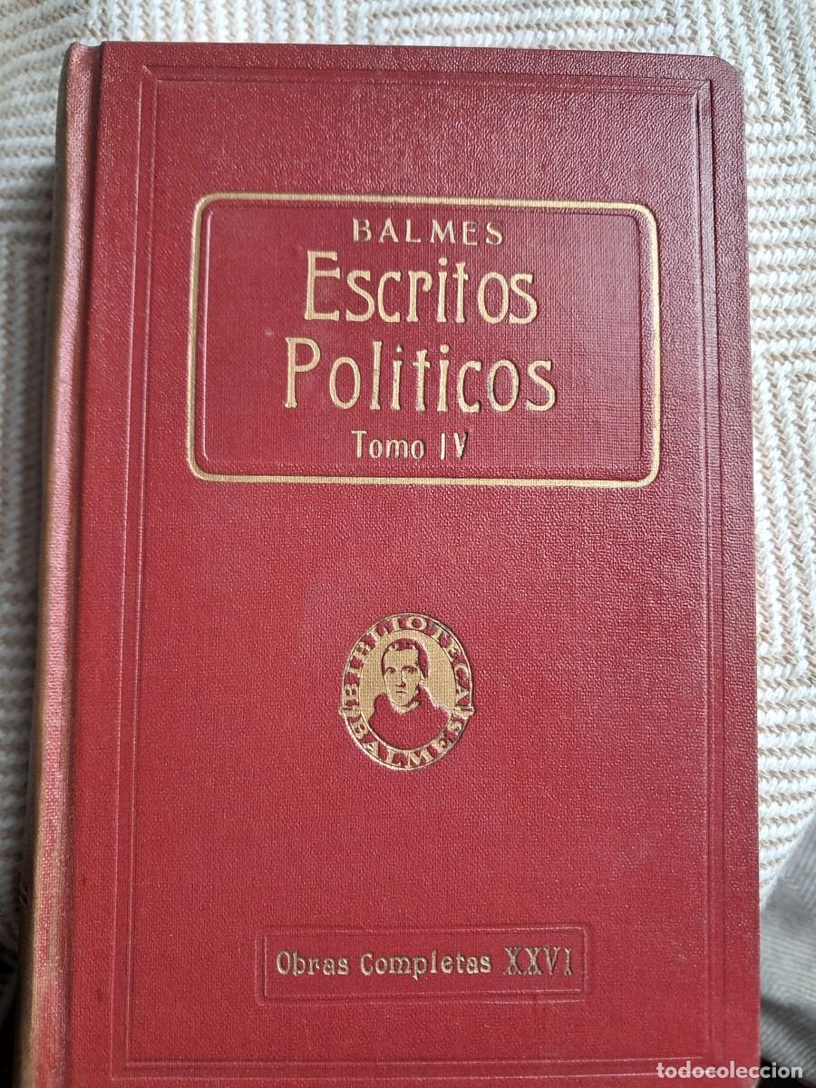Libros antiguos: Jaime Balmes Obras Completas - Foto 2