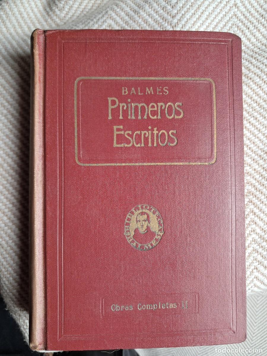 Libros antiguos: Jaime Balmes Obras Completas - Foto 7