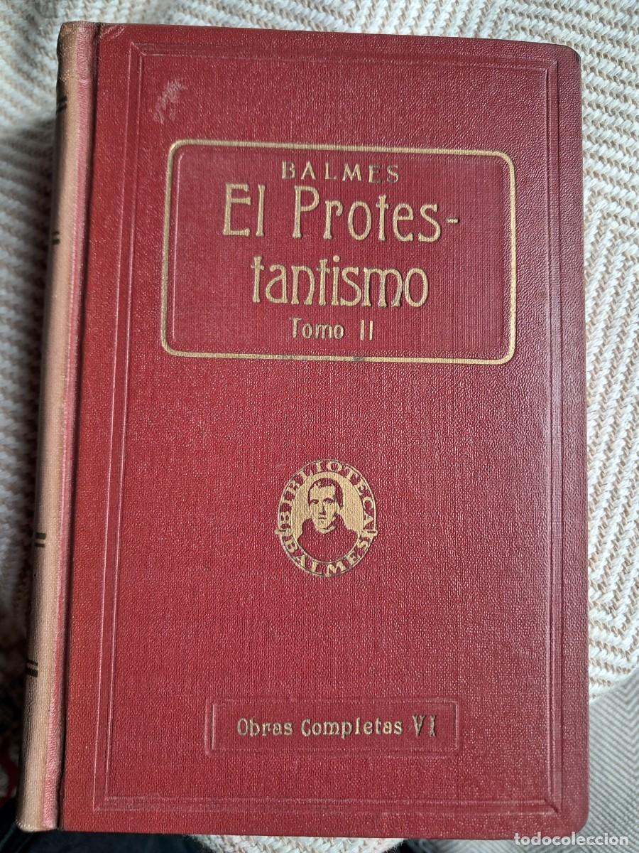 Libros antiguos: Jaime Balmes Obras Completas - Foto 11