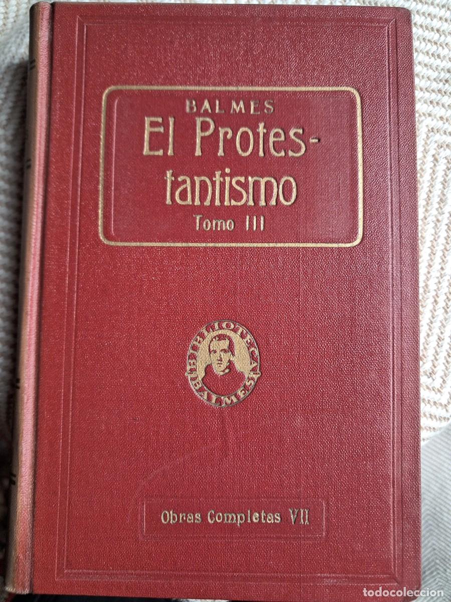 Libros antiguos: Jaime Balmes Obras Completas - Foto 12