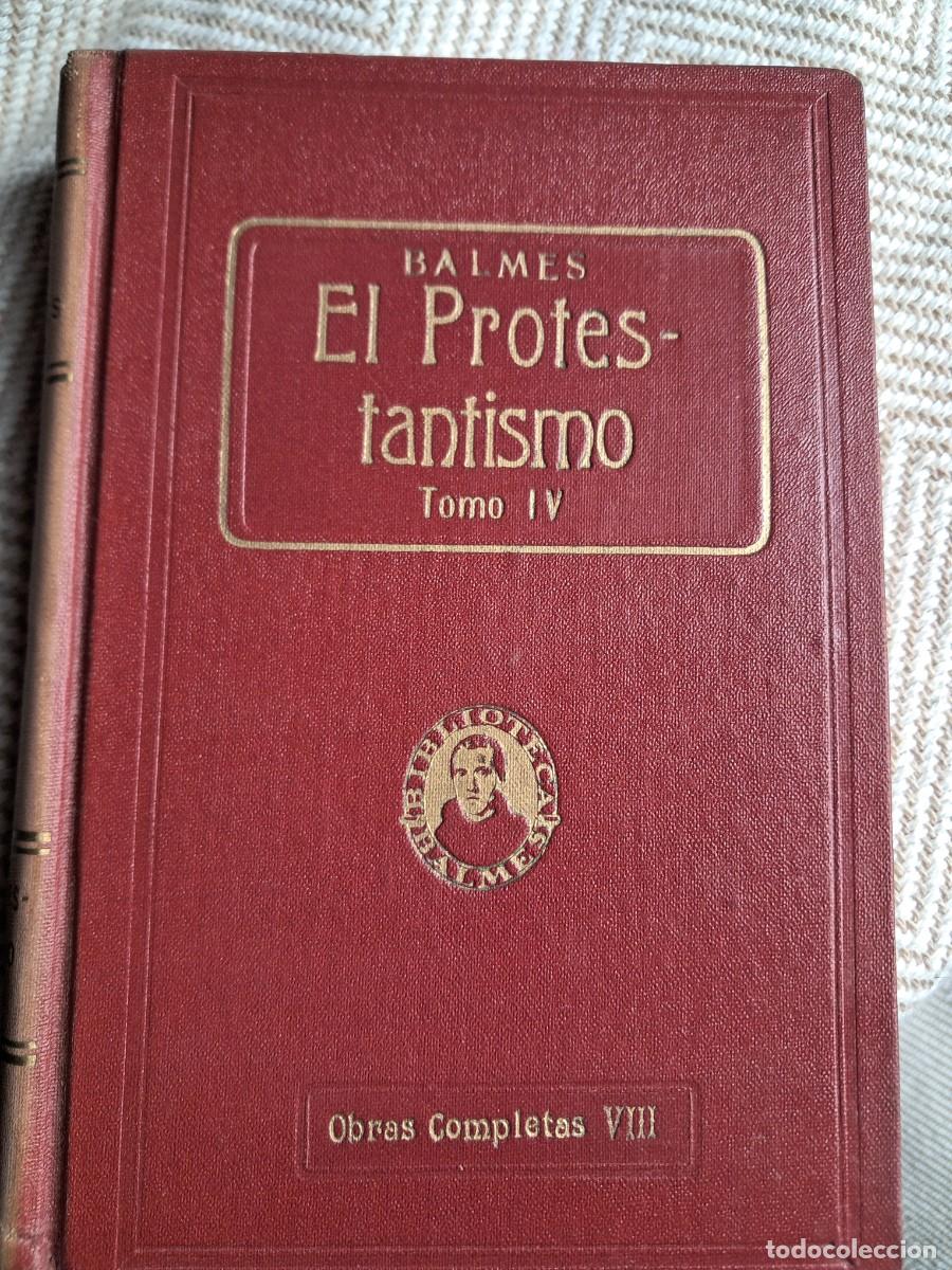 Libros antiguos: Jaime Balmes Obras Completas - Foto 13