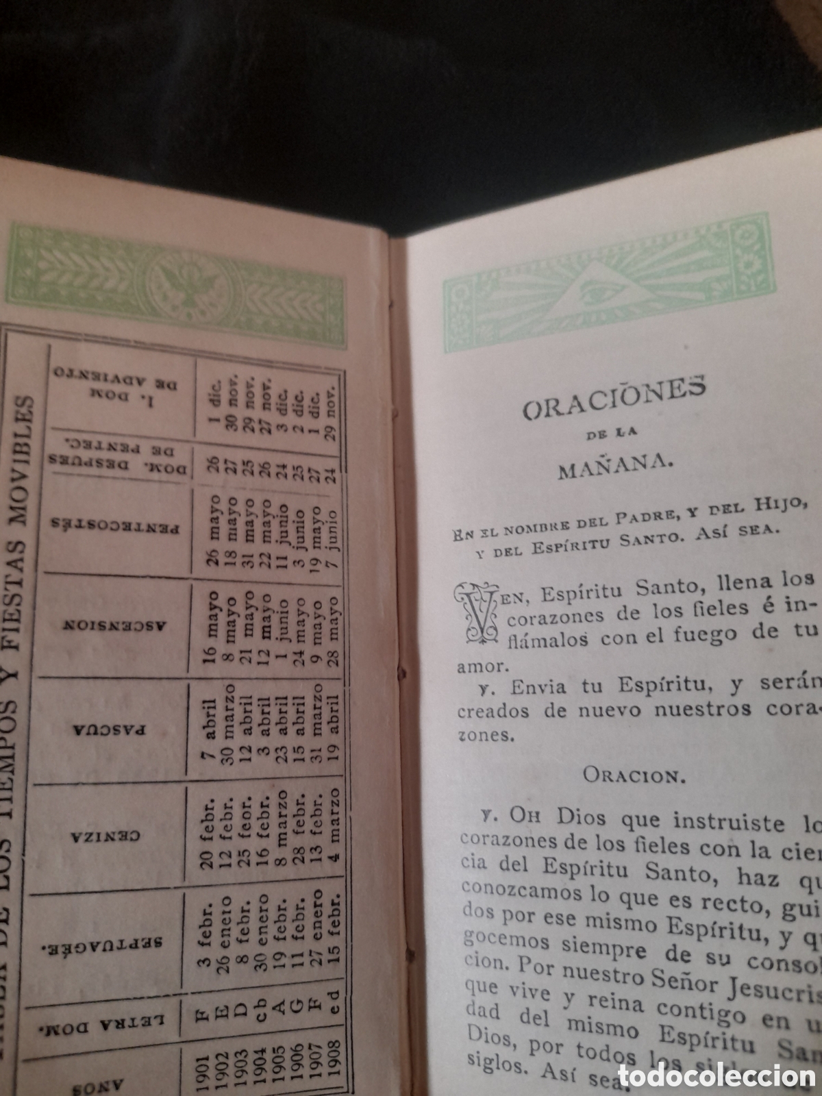 Libros antiguos: Libro de Horas Abreviado de 1891 - Foto 2