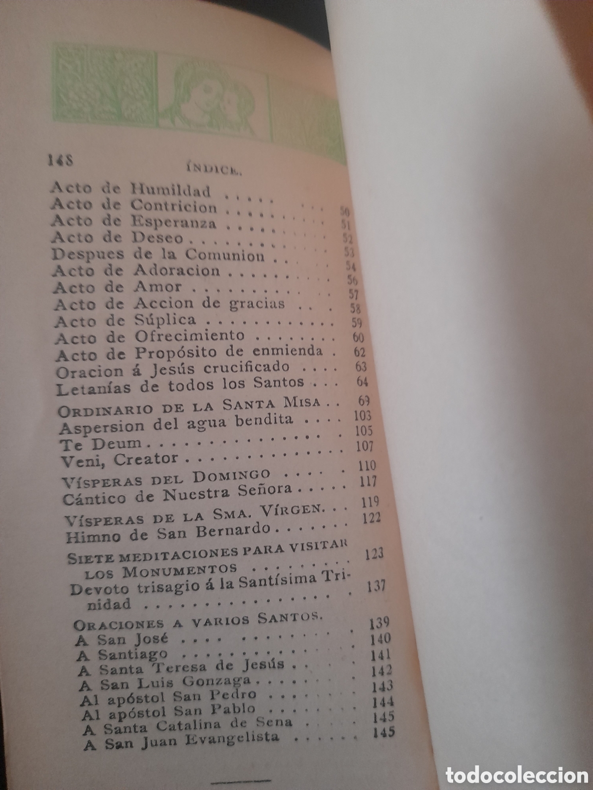 Libros antiguos: Libro de Horas Abreviado de 1891 - Foto 5