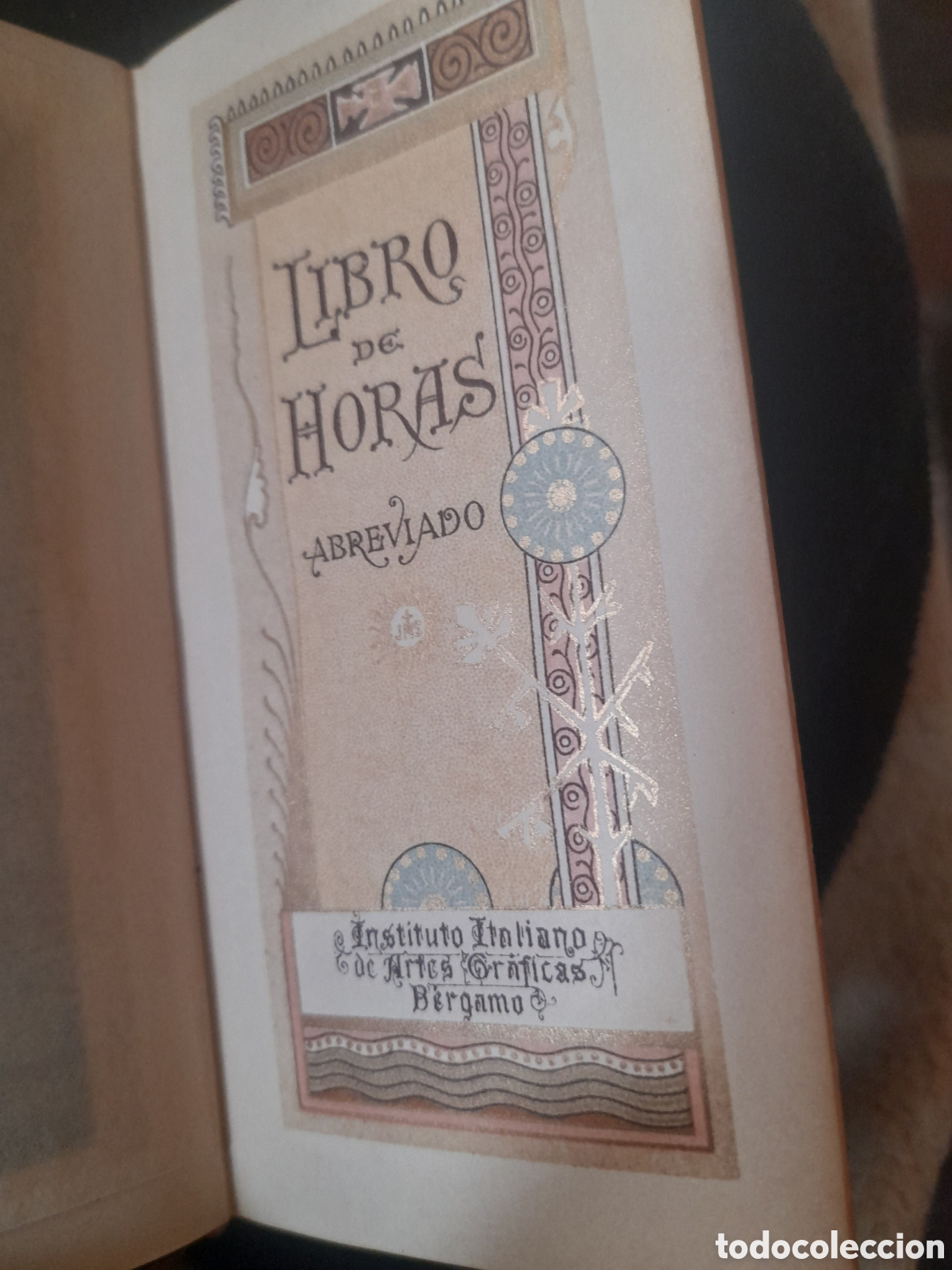 Libros antiguos: Libro de Horas Abreviado de 1891 - Foto 1