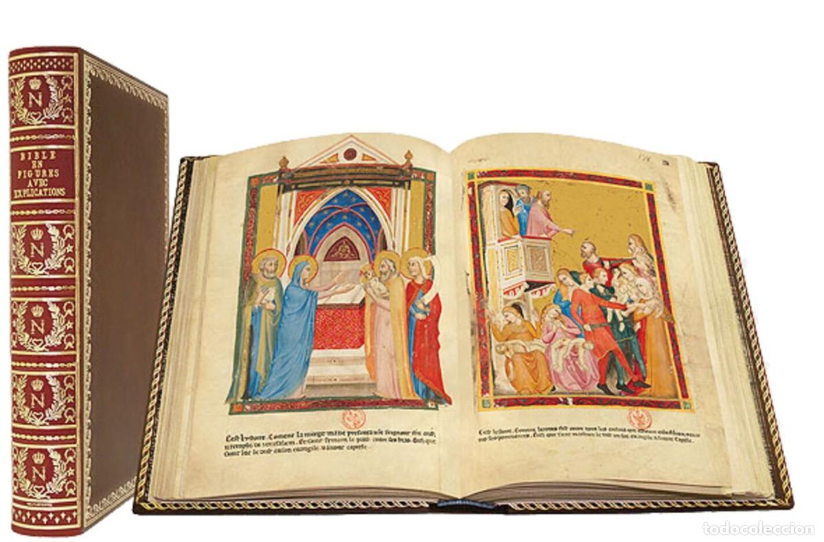Libros antiguos: BIBLIA MORALIZADA DE NAPOLES