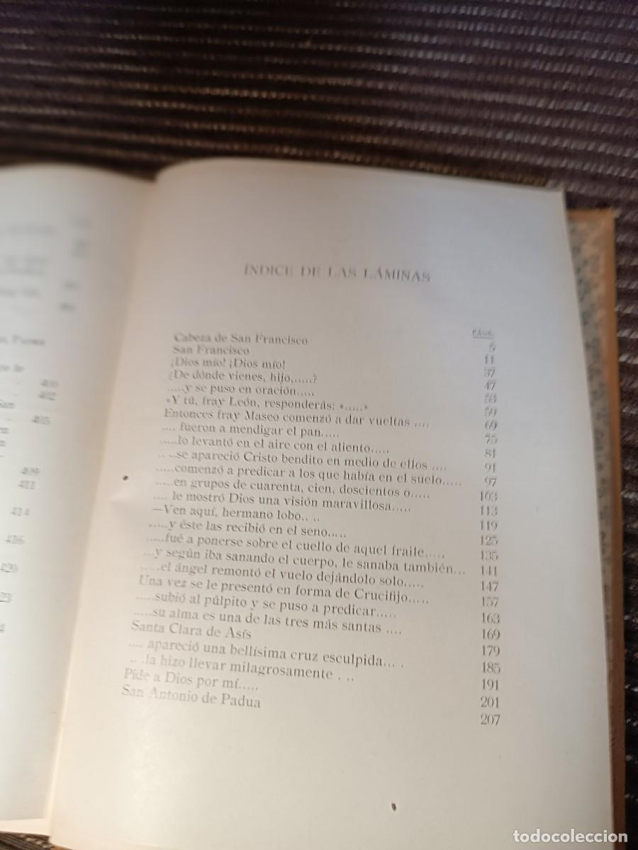 Libros antiguos: Florecillas de San Francisco de Asis - Foto 12