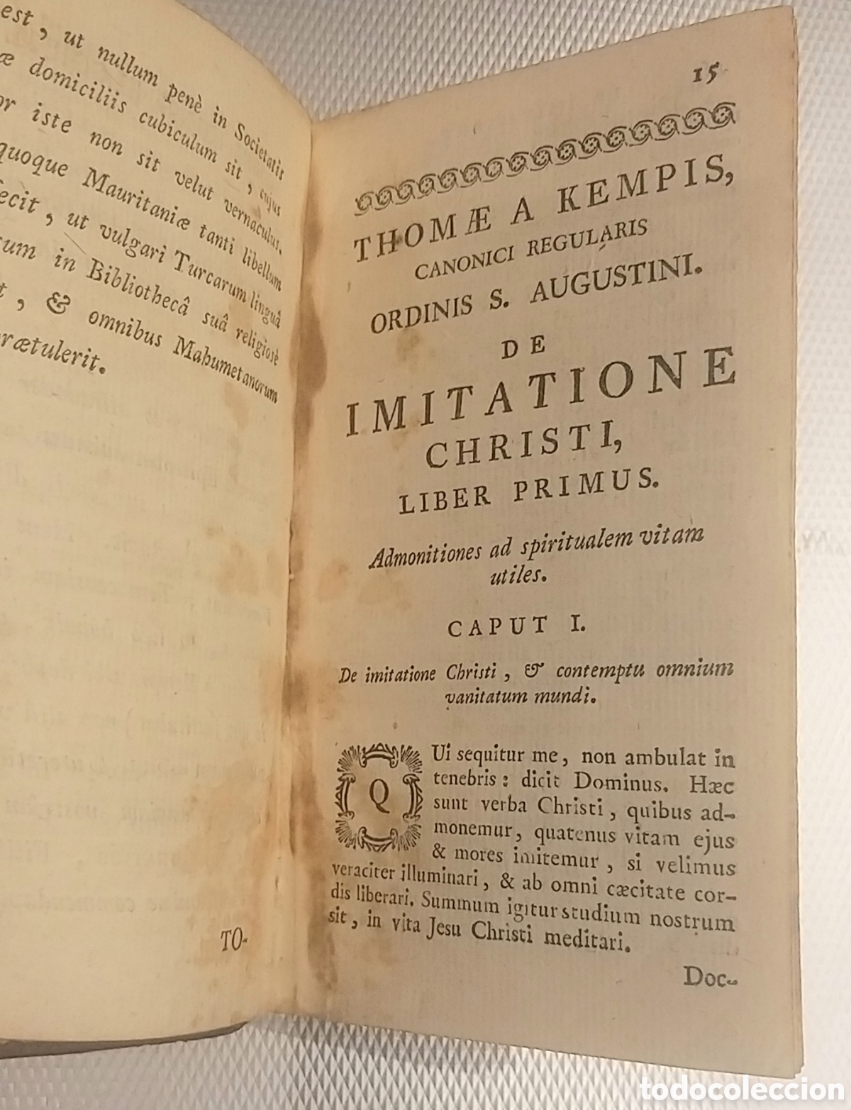 Libros antiguos: Thomae a Kempis, canonici regularis 1790 - Foto 5
