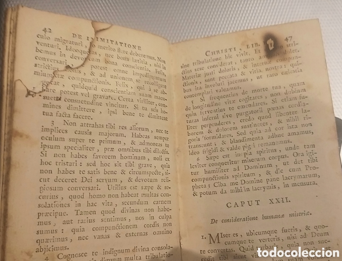 Libros antiguos: Thomae a Kempis, canonici regularis 1790 - Foto 8
