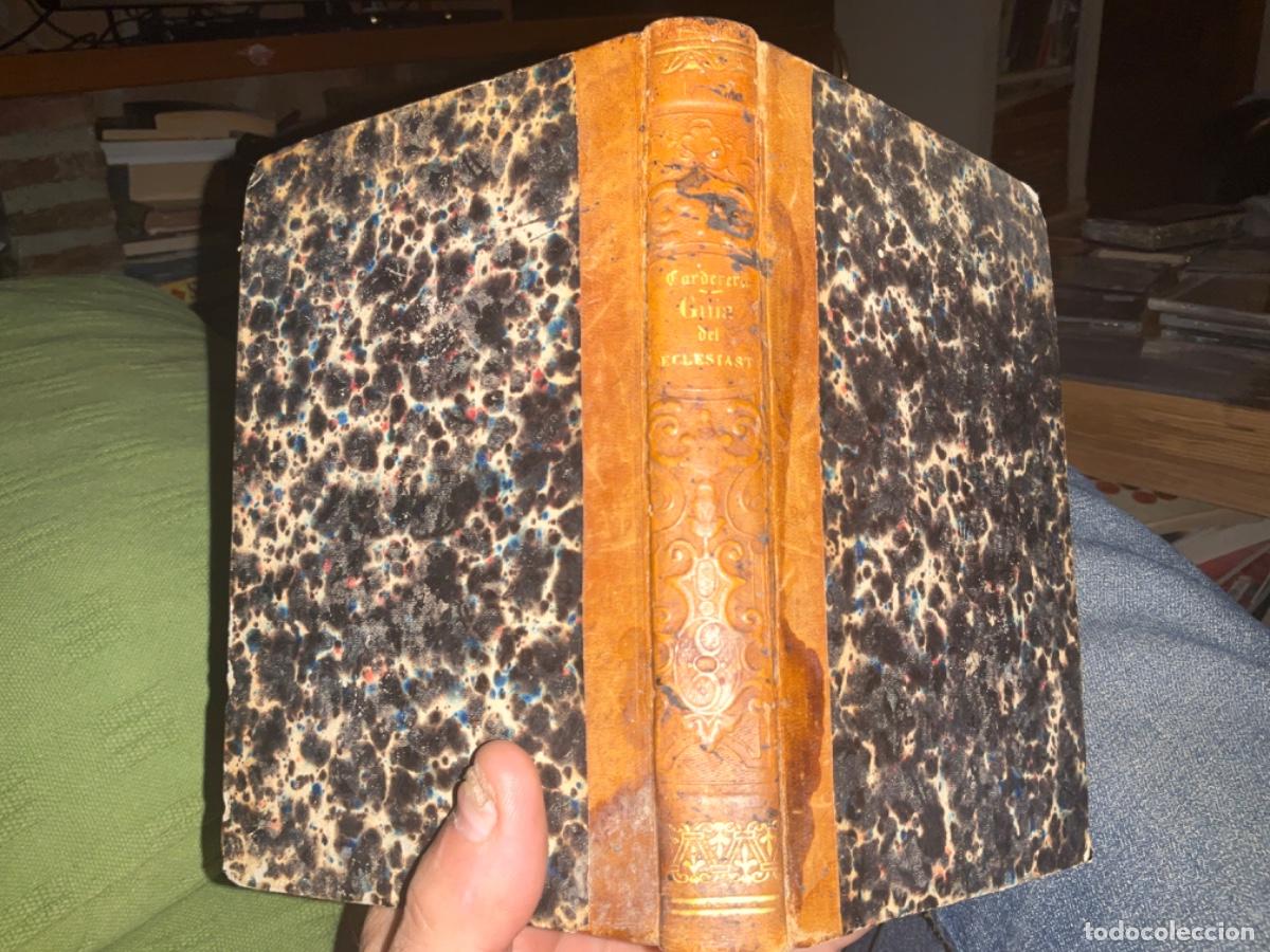 Livres anciens: Guia del Eclesiastico en sus relaciones con el mundo - Vicente Carderera 1856 pepeca