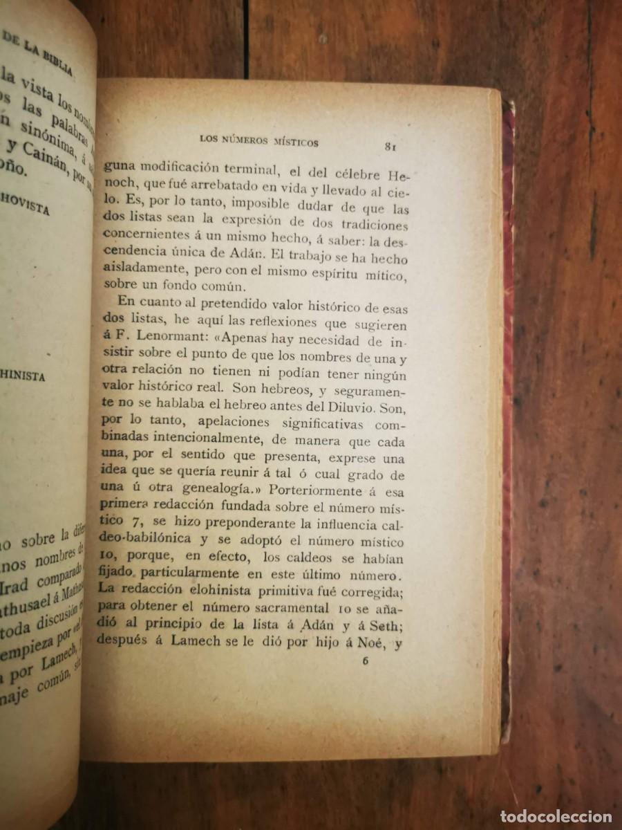 Libros antiguos: FERRI&Eacute;RE, E. Los mitos de la Biblia - Foto 4