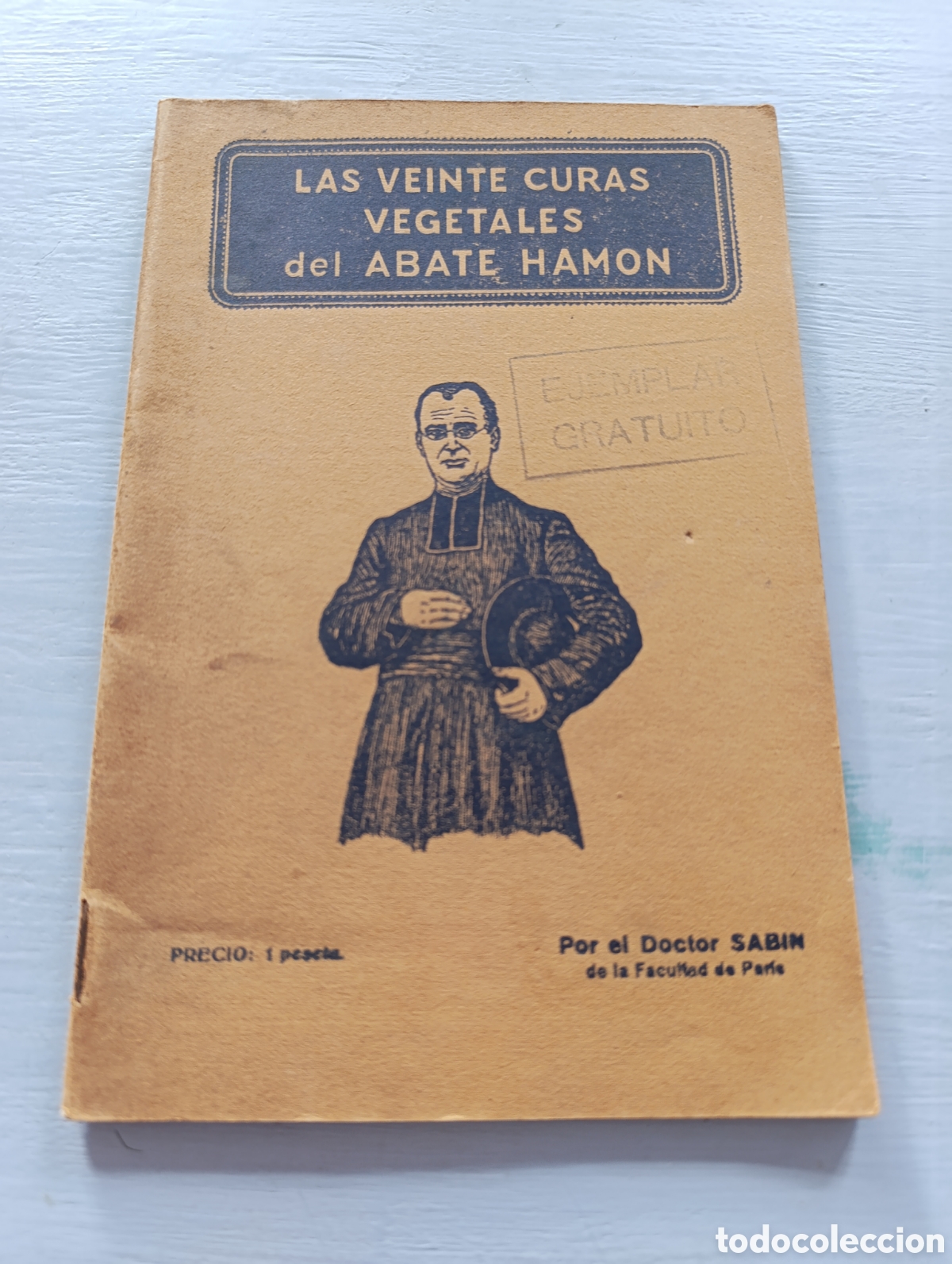 Livros antigos: LAS VEINTE CURAS VEGETALES del ABATE HAMON