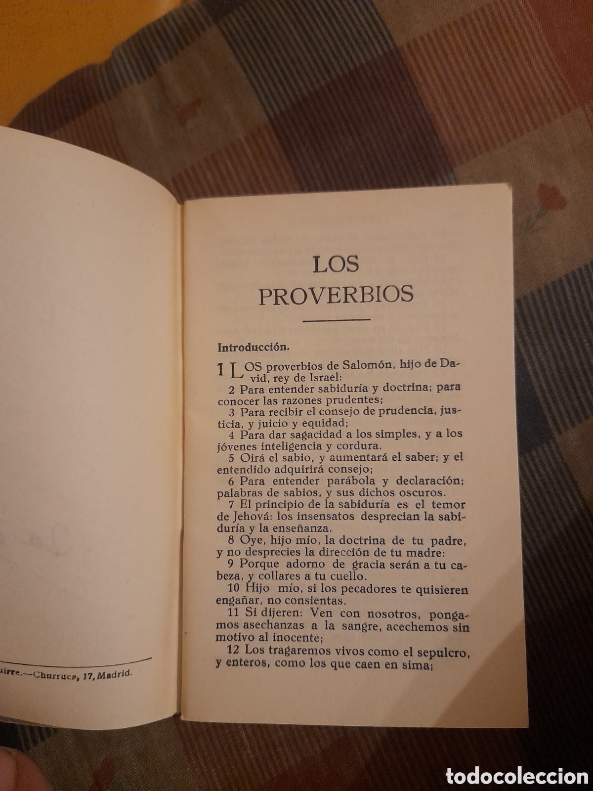 Libros antiguos: Libro, Los Proverbios de 1929 - Foto 4