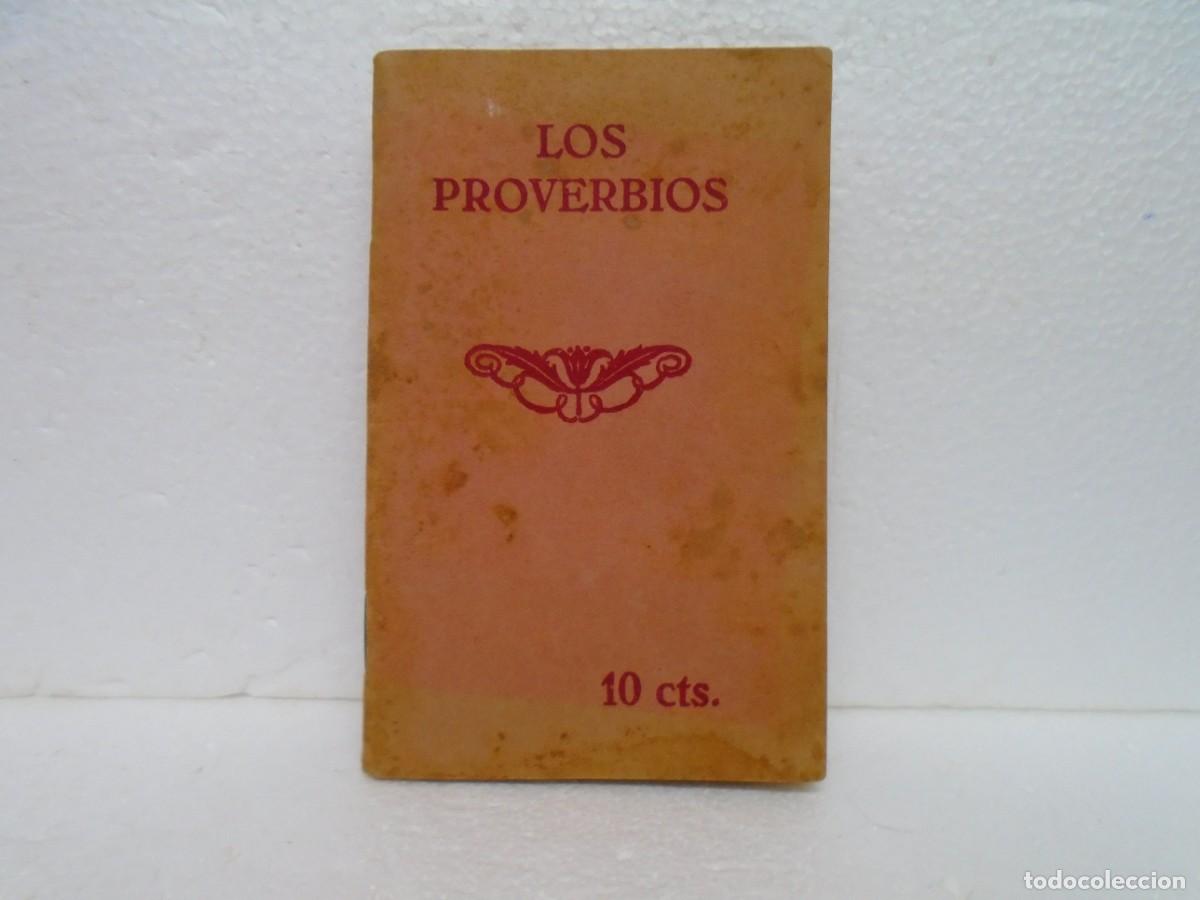 Livros antigos: LOS PROVERBIOS/SOCIEDAD BIBLICA, 1927/ 64 PAGINAS.