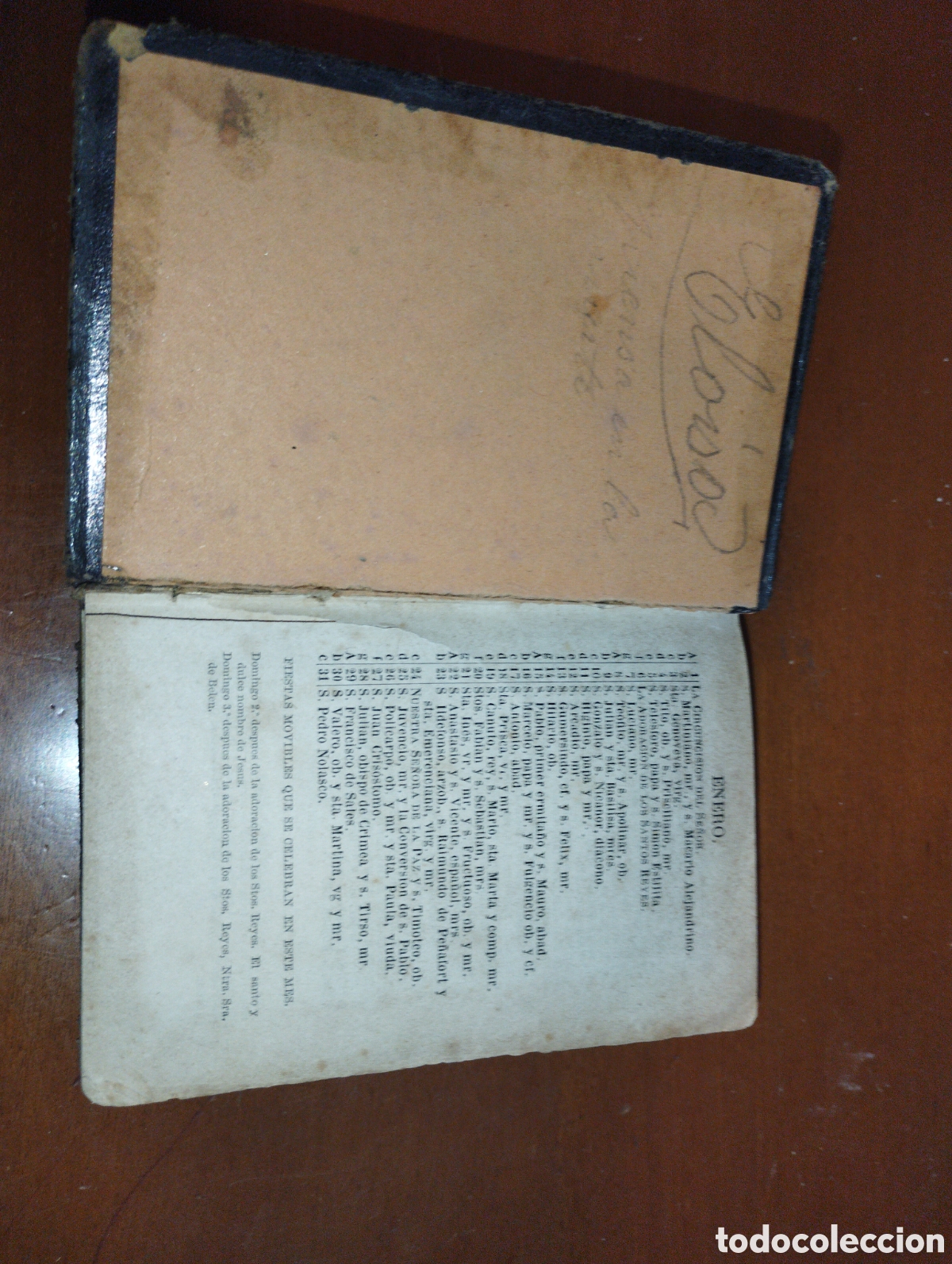 Libros antiguos: DEVOCIONARIO DE BOLSILLO ANTIGUO 1882 - Foto 3