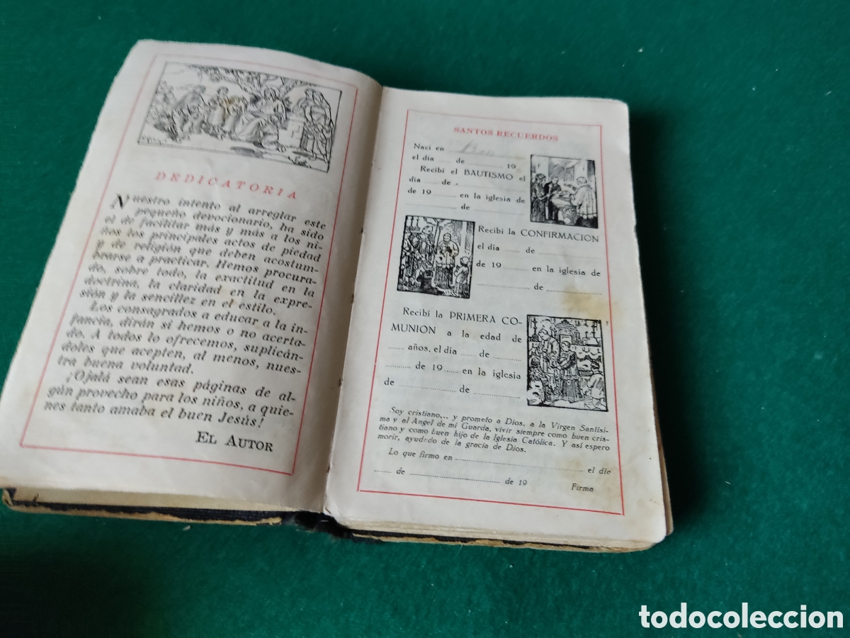 Libros antiguos: Devocionario m&iacute; Jes&uacute;s 1934 - Foto 3