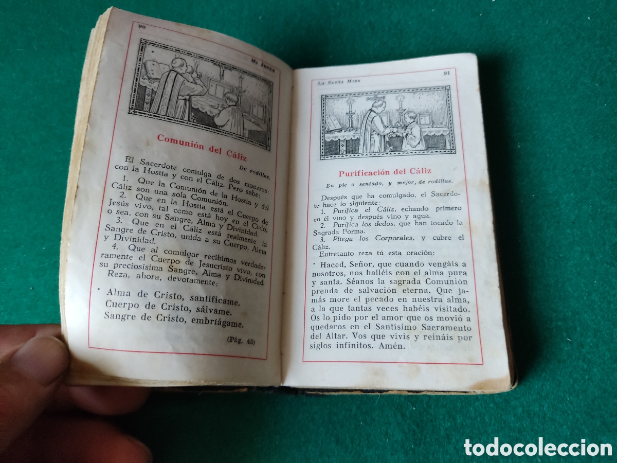 Libros antiguos: Devocionario m&iacute; Jes&uacute;s 1934 - Foto 5