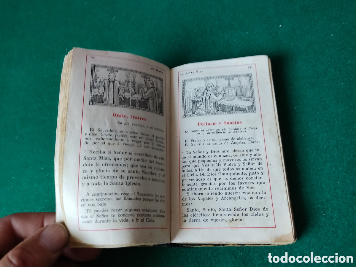 Libros antiguos: Devocionario m&iacute; Jes&uacute;s 1934 - Foto 6