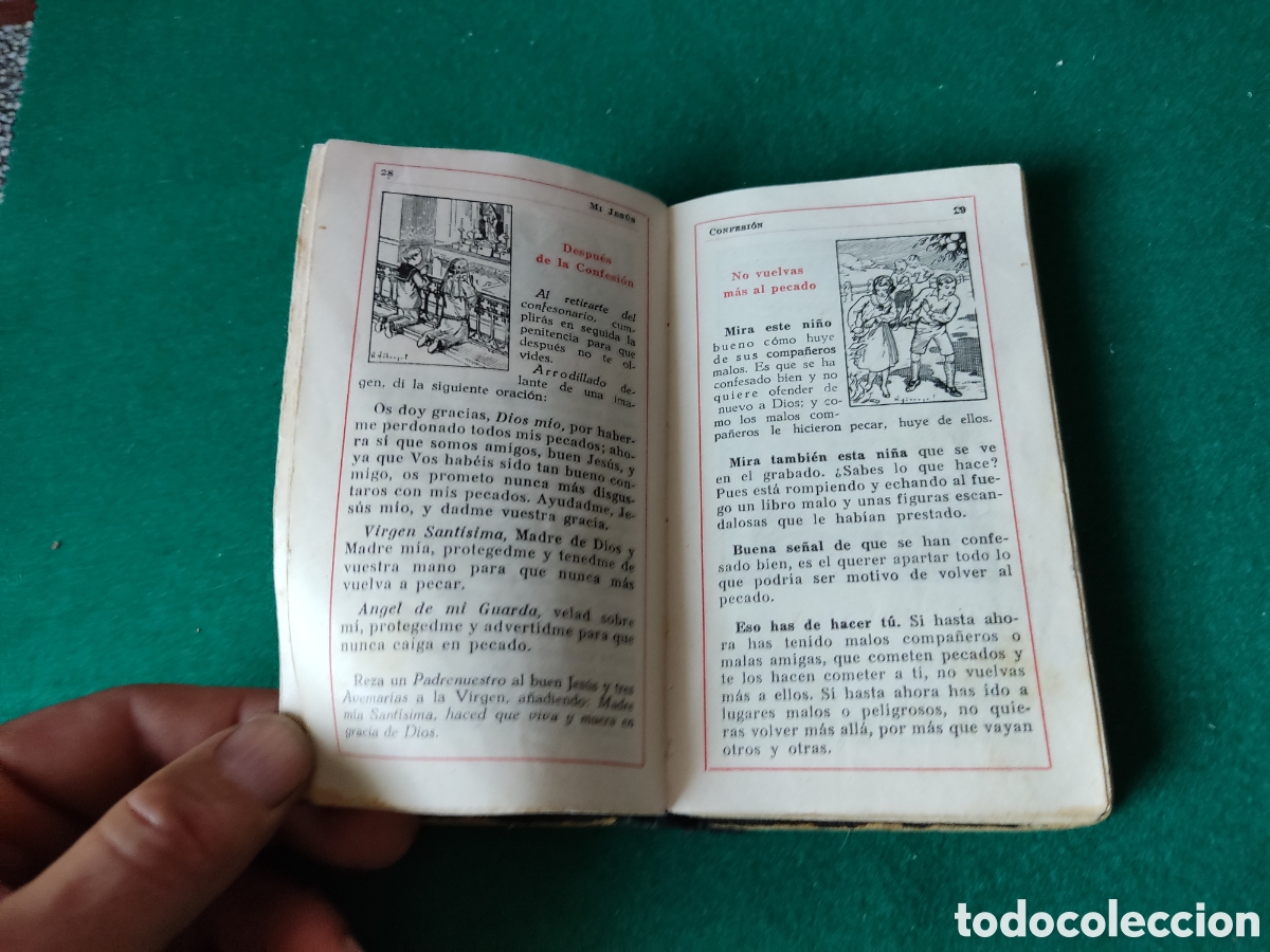 Libros antiguos: Devocionario m&iacute; Jes&uacute;s 1934 - Foto 9