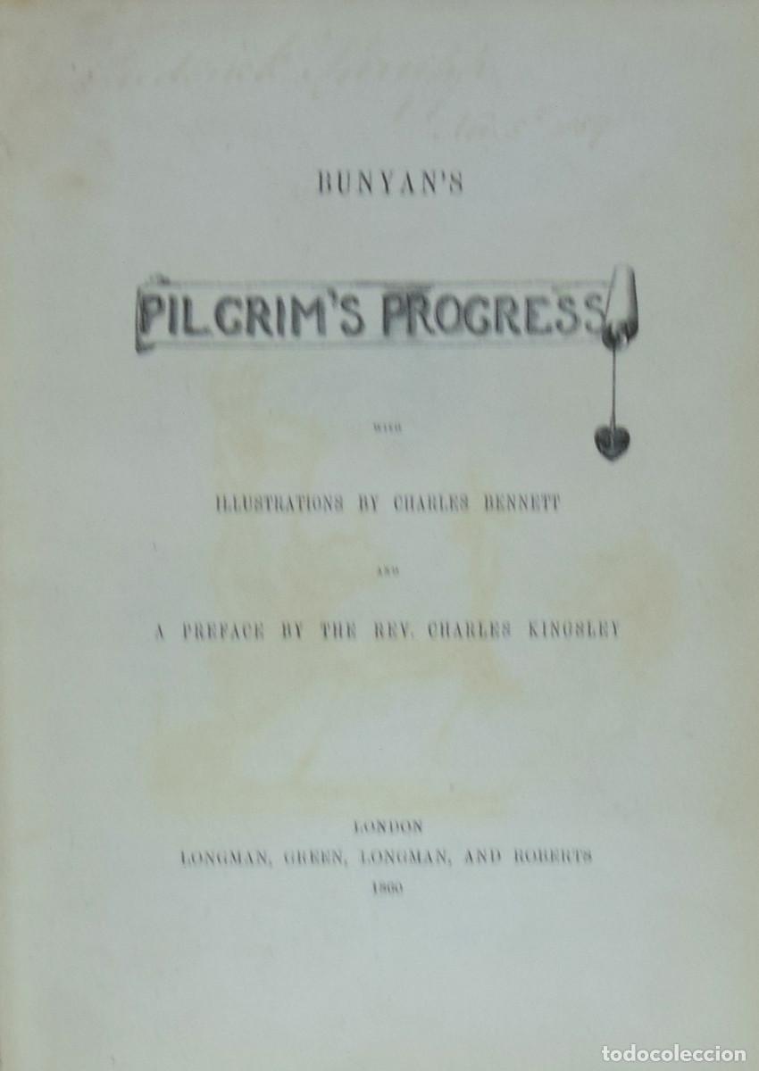 Libros antiguos: PILGRIMS PROGRESS - BUYANS - Foto 1