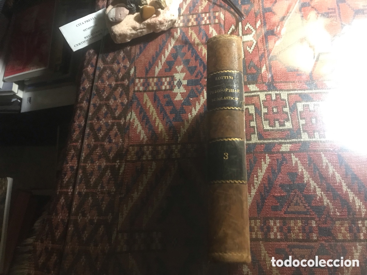 Livros antigos: Compendiem Philosophiae Scholasticae. Vol. III. Theologia Naturalis