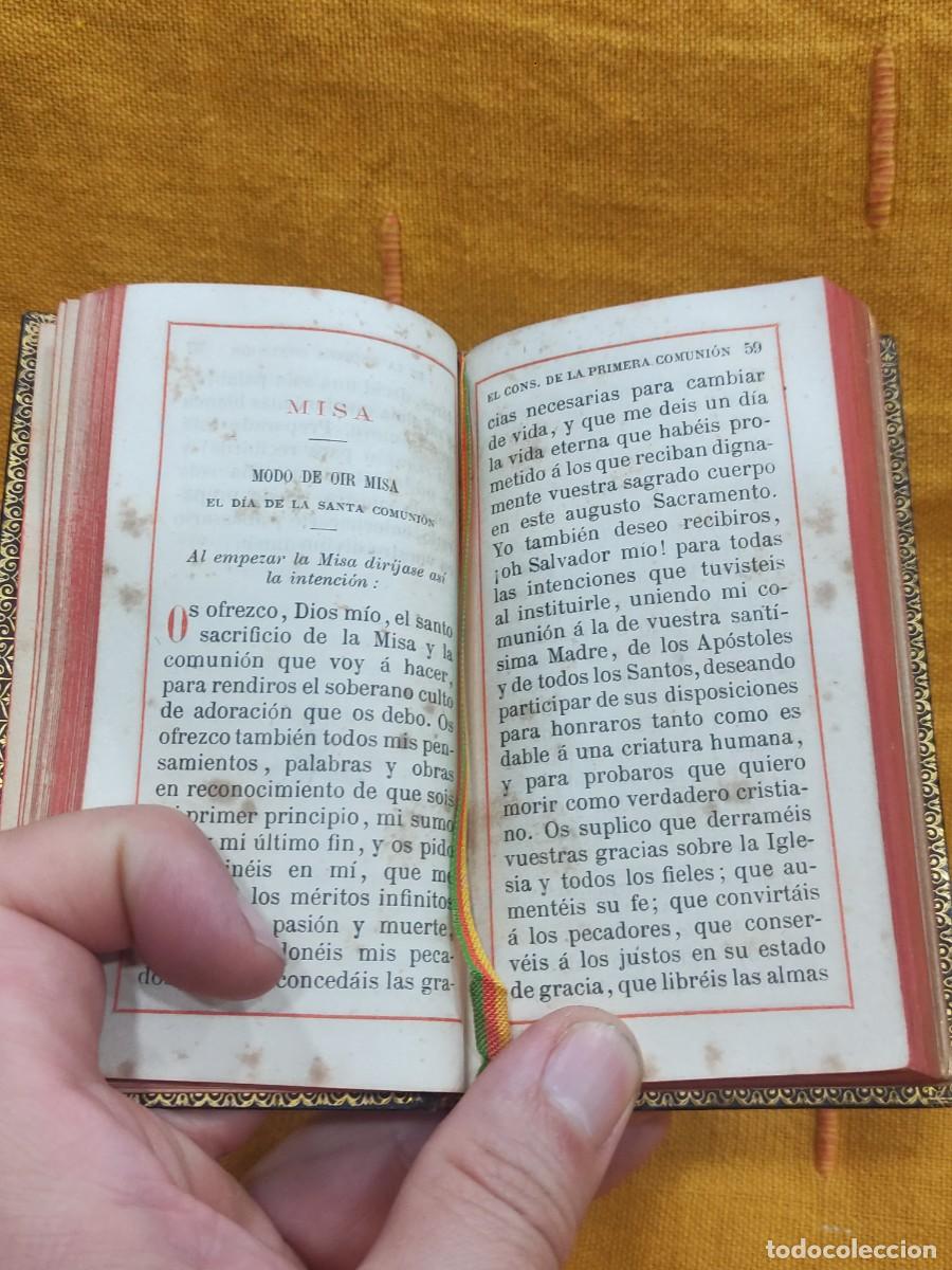 Libros antiguos: El consejero de la primera comuni&oacute;n - Foto 6