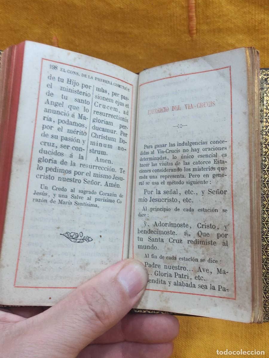 Libros antiguos: El consejero de la primera comuni&oacute;n - Foto 7
