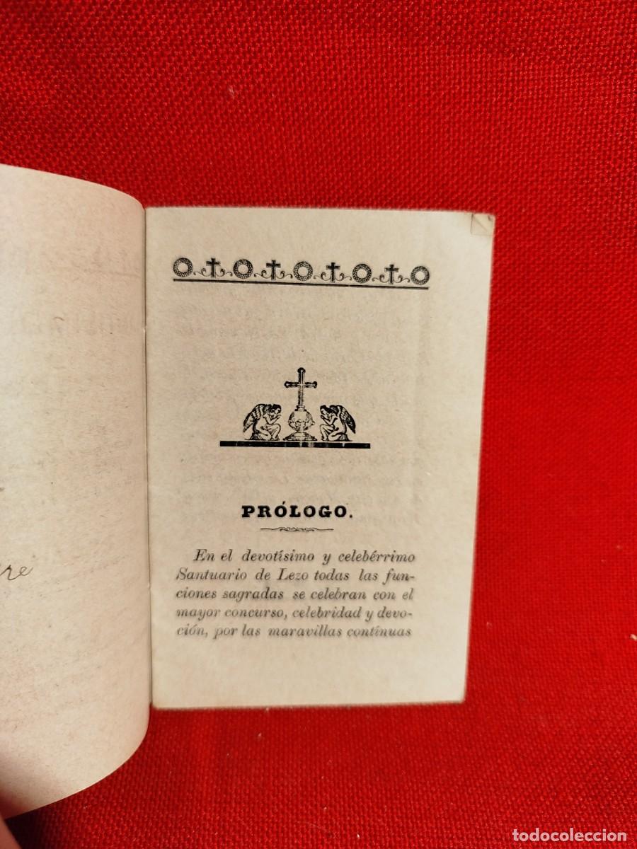 Libros antiguos: 1897. Novena al Sant&iacute;simo Cristo de Lezo. - Foto 3