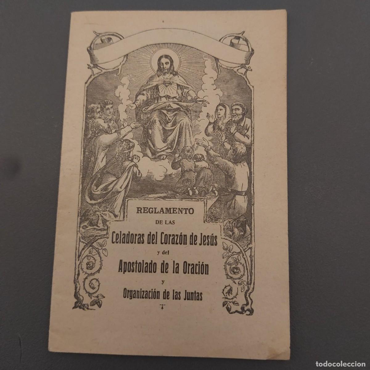 Livros antigos: Reglamento de las celadoras del Coraz&oacute;n de Jes&uacute;s - 1936 - Valencia
