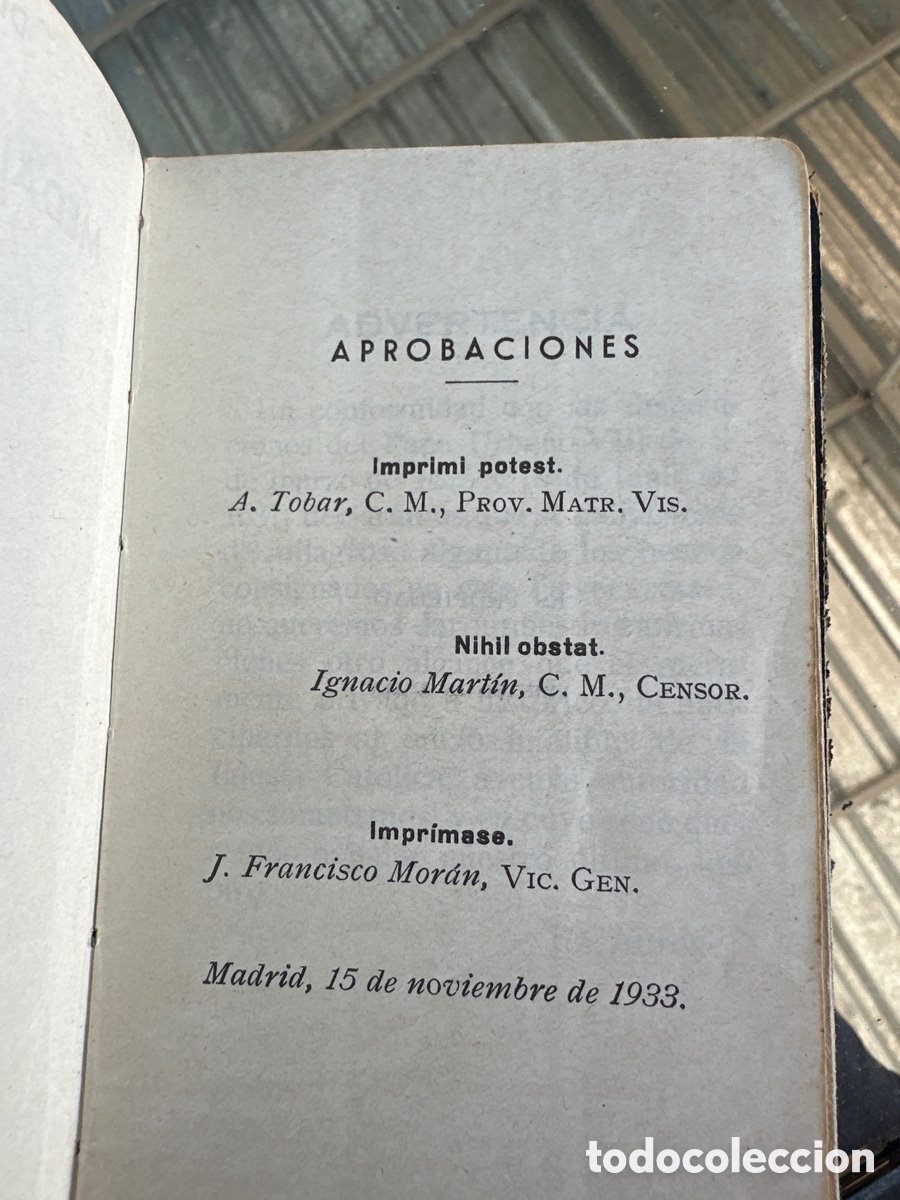 Libros antiguos: Devocionario de la medalla milagrosa - Foto 3