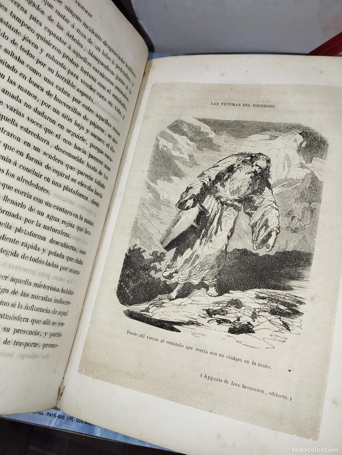 Libros antiguos: LIBRO LAS VICTIMAS DEL PODEROSO VIC 1857 - Foto 3
